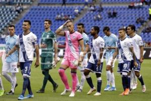 FÚTBOL . CLUB PUEBLA VS PACHUCA