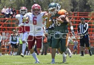 FUTBOL AMERICANO . AZTECAS VS TEPEYAC