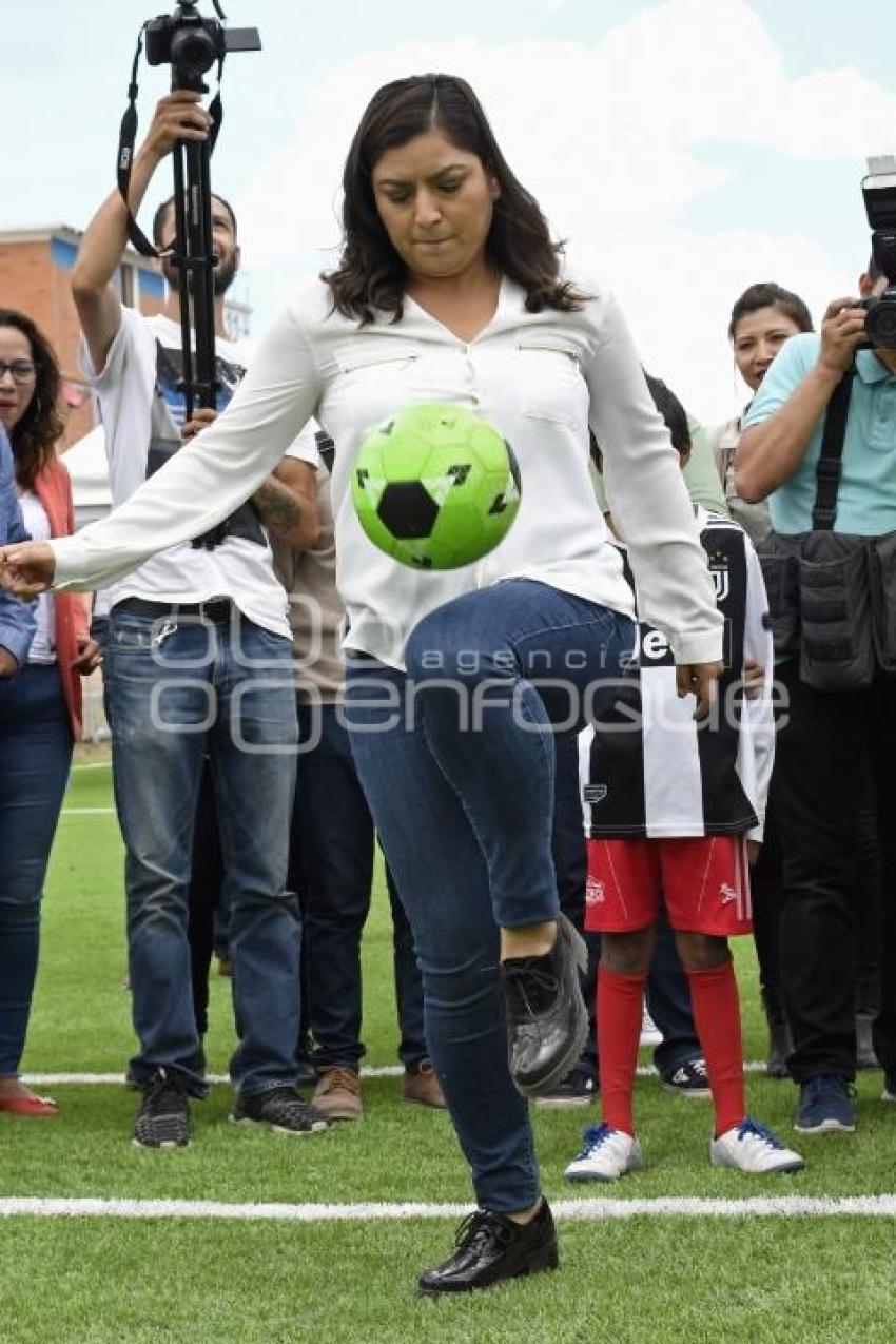 INAUGURACIÓN CANCHA FUTBOL . SAN RAMÓN