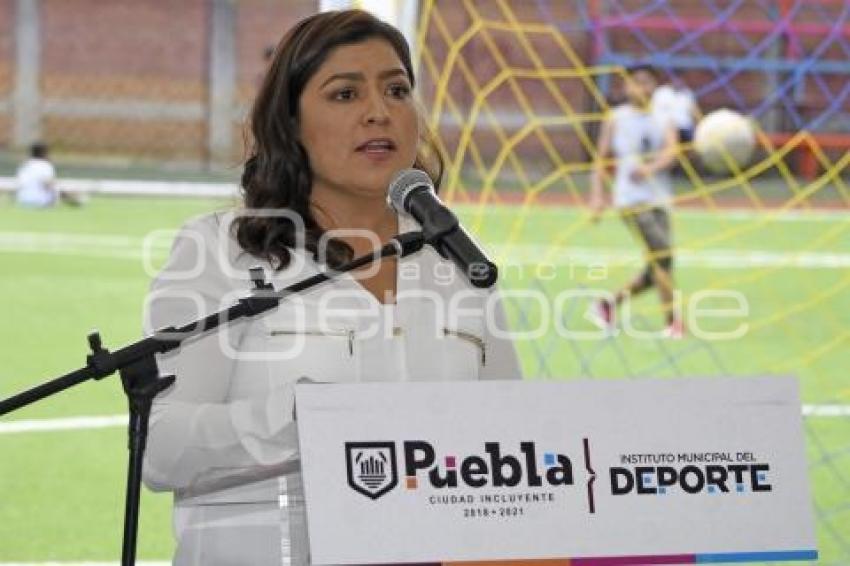 INAUGURACIÓN CANCHA FUTBOL . SAN RAMÓN