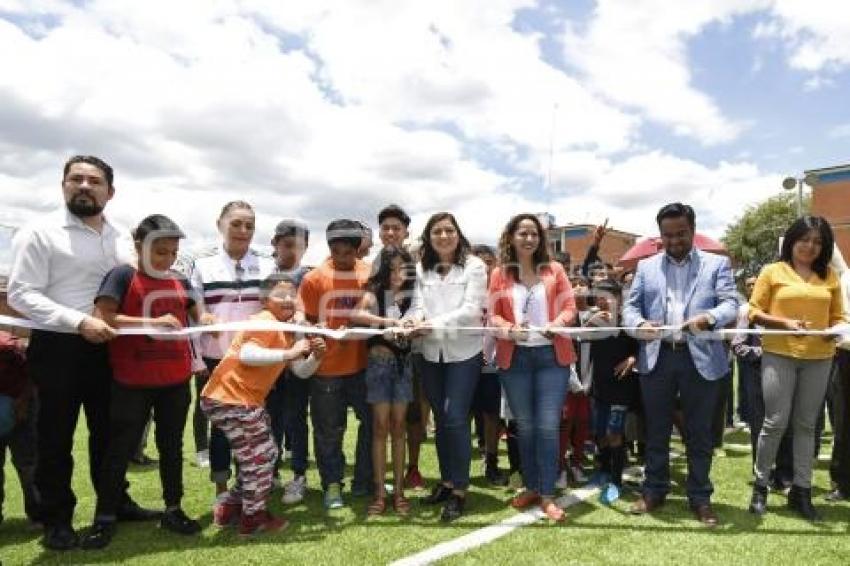 INAUGURACIÓN CANCHA FUTBOL . SAN RAMÓN