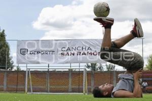 INAUGURACIÓN CANCHA FUTBOL . SAN RAMÓN