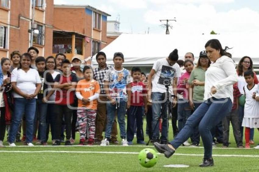 INAUGURACIÓN CANCHA FUTBOL . SAN RAMÓN