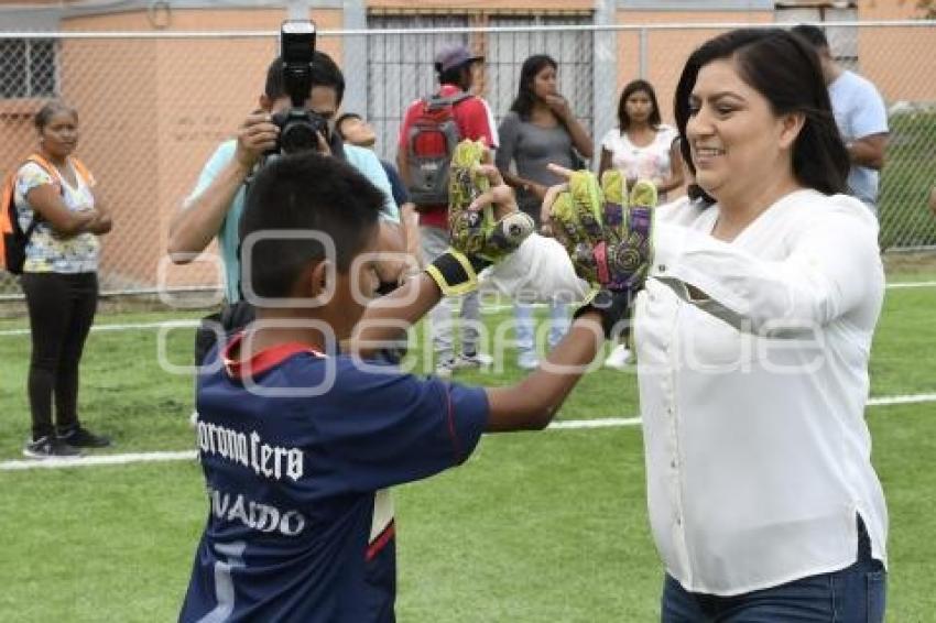 INAUGURACIÓN CANCHA FUTBOL . SAN RAMÓN