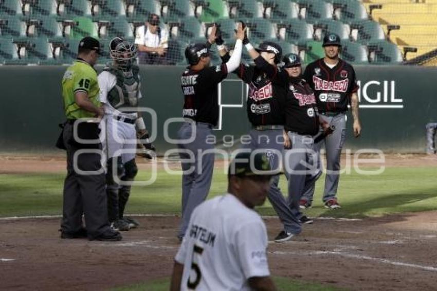 BEISBOL . PERICOS VS OLMECAS