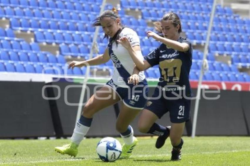 FUTBOL FEMENIL . PUEBLA VS PUMAS