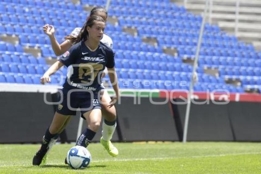 FUTBOL FEMENIL . PUEBLA VS PUMAS