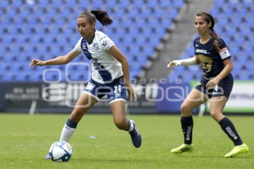 FUTBOL FEMENIL . PUEBLA VS PUMAS