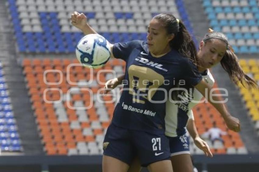 FUTBOL FEMENIL . PUEBLA VS PUMAS