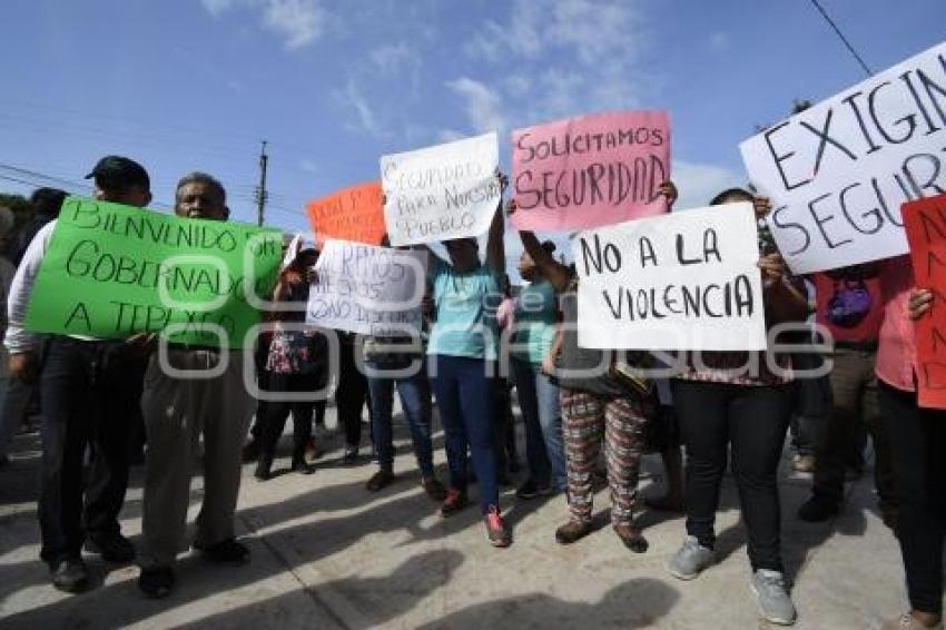 MANIFESTACIÓN . TEPEXCO