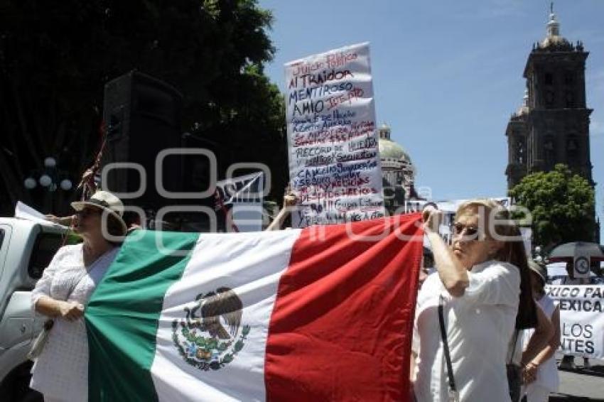 MANIFESTACIÓN ANTI AMLO