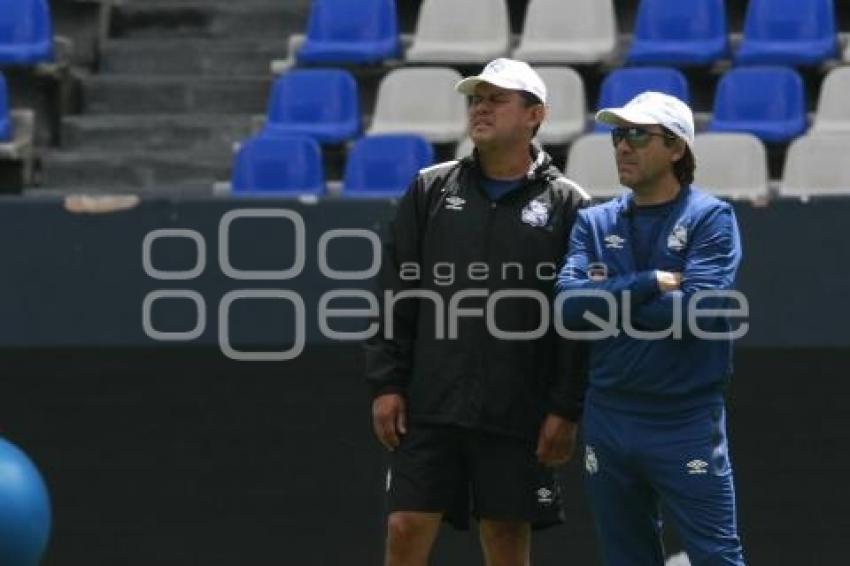 FUTBOL  . CLUB PUEBLA . ENTRENAMIENTO