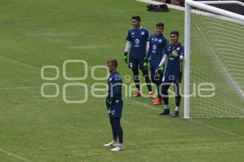 FUTBOL  . CLUB PUEBLA . ENTRENAMIENTO