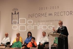 UPAEP . INFORME RECTOR