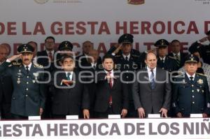 CEREMONIA . NIÑOS HEROES