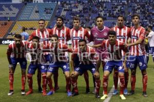 FÚTBOL . CLUB PUEBLA VS SAN LUIS