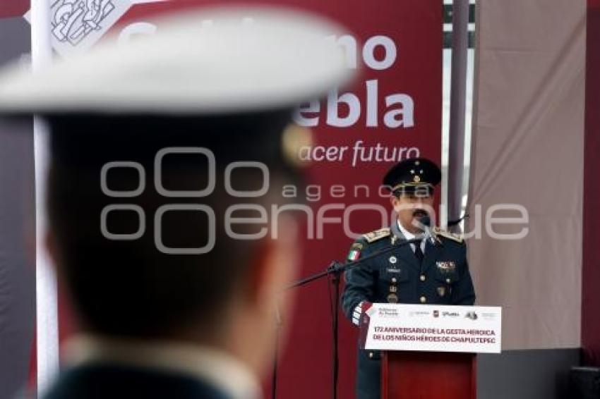 CEREMONIA . NIÑOS HEROES