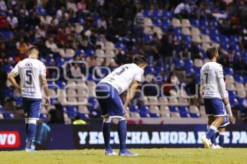 FÚTBOL . CLUB PUEBLA VS SAN LUIS