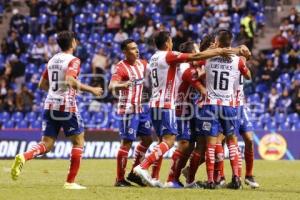 FÚTBOL . CLUB PUEBLA VS SAN LUIS