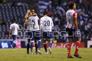 FÚTBOL . CLUB PUEBLA VS SAN LUIS