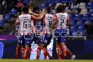 FÚTBOL . CLUB PUEBLA VS SAN LUIS