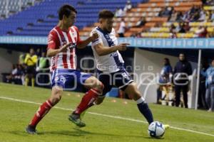 FÚTBOL . CLUB PUEBLA VS SAN LUIS