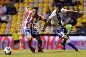 FÚTBOL . CLUB PUEBLA VS SAN LUIS