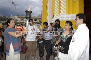 ACATLÁN . ANTORCHA GUADALUPANA