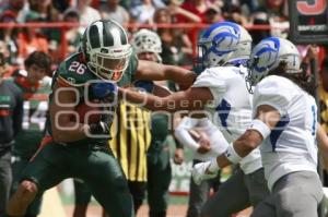 FUTBOL AMERICANO . AZTECAS VS BORREGOS