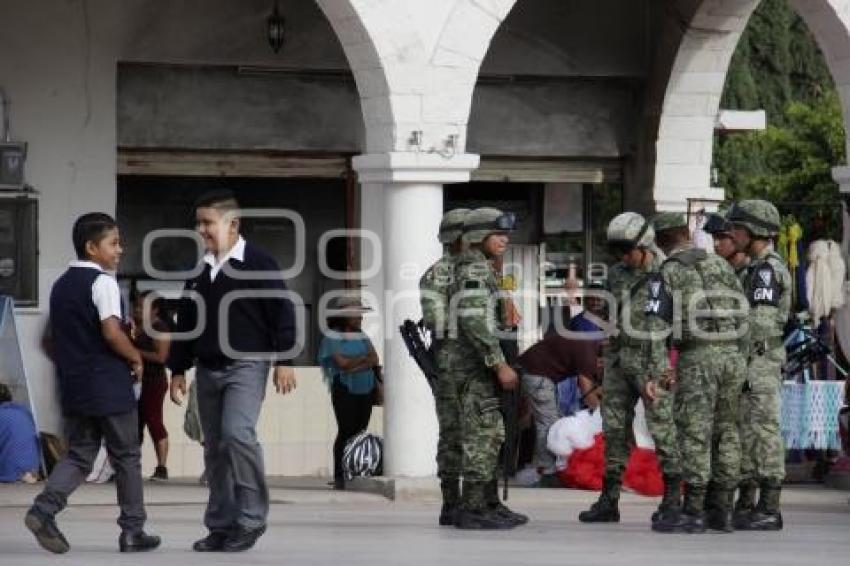 ACATLÁN . GUARDIA NACIONAL