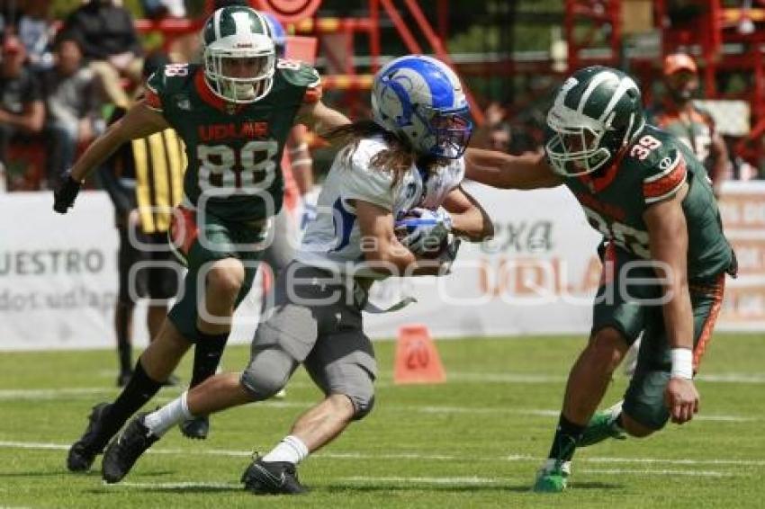 FUTBOL AMERICANO . AZTECAS VS BORREGOS