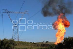 FUGA DE GAS . CUAUTLANCINGO