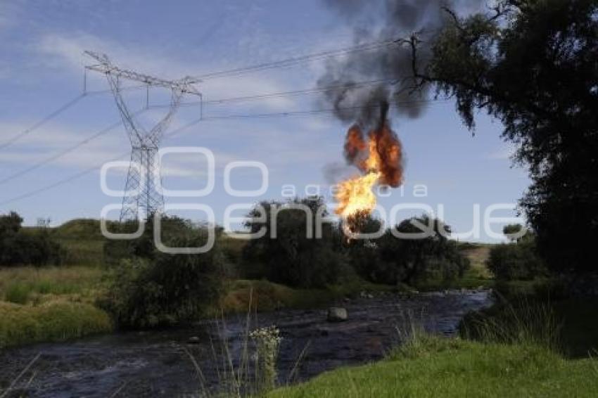 FUGA DE GAS . CUAUTLANCINGO