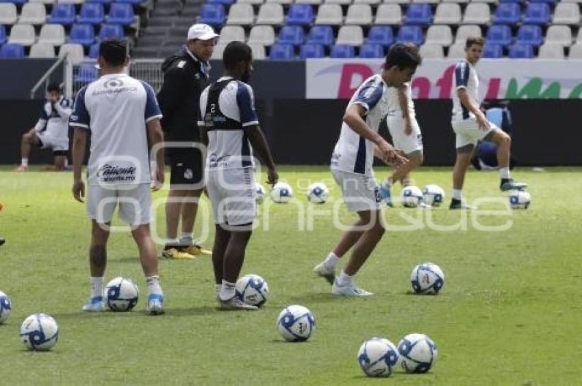 FUTBOL . CLUB PUEBLA . ENTRENAMIENTO