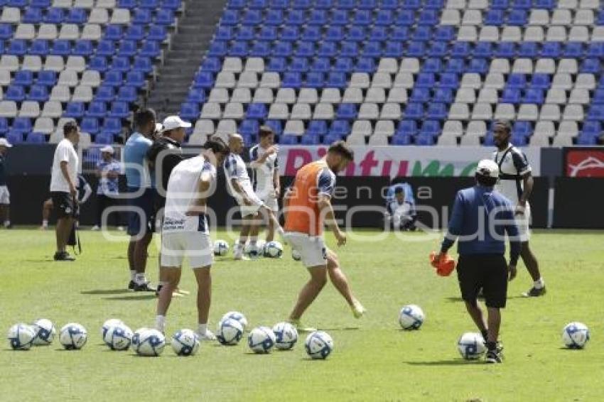 FUTBOL . CLUB PUEBLA . ENTRENAMIENTO