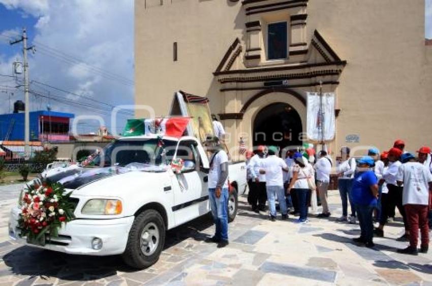 TLAXCALANCINGO . ANTORCHA GUADALUPANA