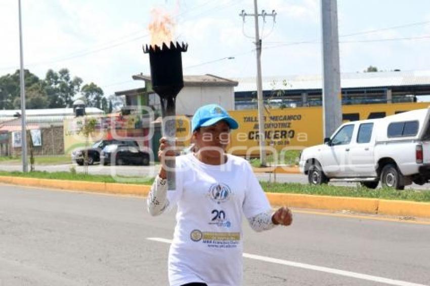 TLAXCALANCINGO . ANTORCHA GUADALUPANA