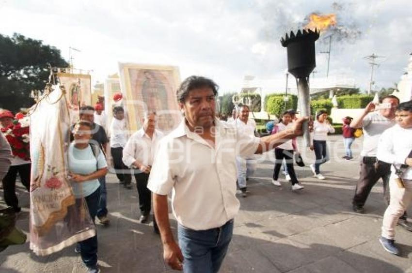 TLAXCALANCINGO . ANTORCHA GUADALUPANA