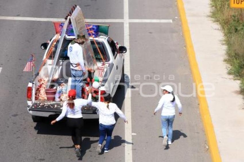 TLAXCALANCINGO . ANTORCHA GUADALUPANA