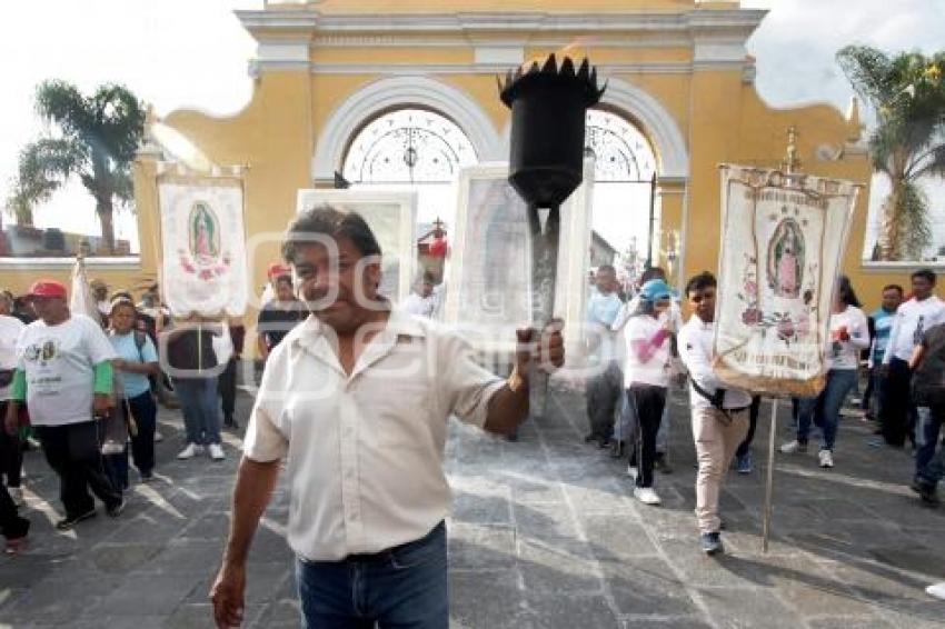 TLAXCALANCINGO . ANTORCHA GUADALUPANA