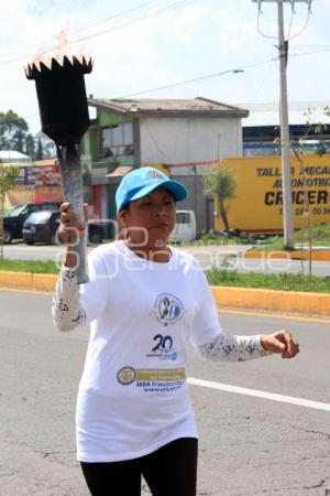 TLAXCALANCINGO . ANTORCHA GUADALUPANA