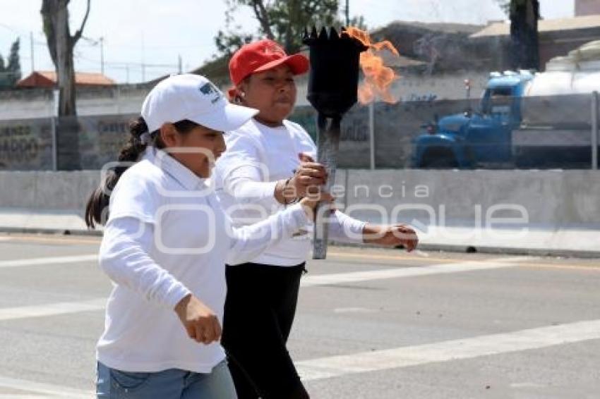 TLAXCALANCINGO . ANTORCHA GUADALUPANA