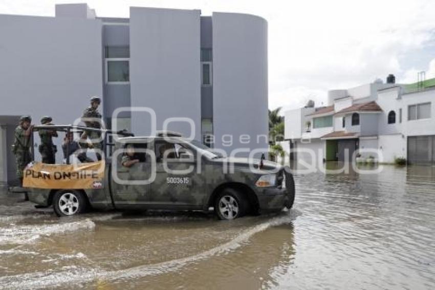 CUAUTLANCINGO . INUNDACIONES