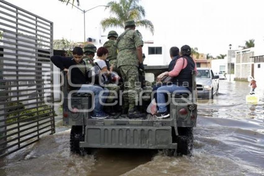 CUAUTLANCINGO . INUNDACIONES