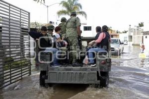 CUAUTLANCINGO . INUNDACIONES