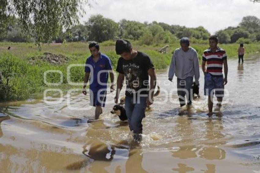 CUAUTLANCINGO . INUNDACIONES