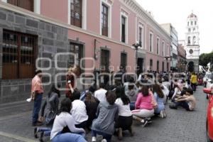 BUAP . SIMULACRO SISMO