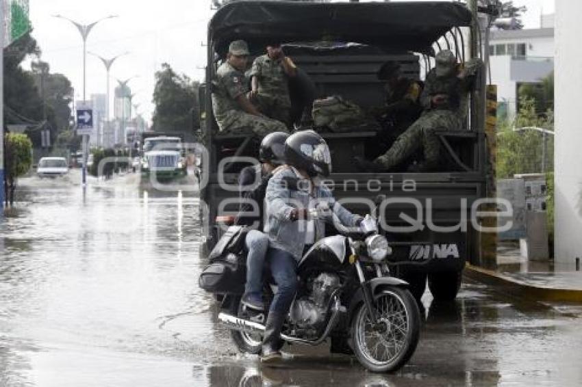 CUAUTLANCINGO . INUNDACIONES