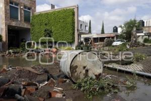 CUAUTLANCINGO . INUNDACIONES