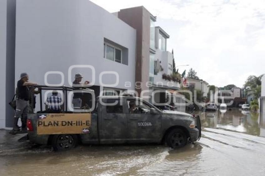 CUAUTLANCINGO . INUNDACIONES